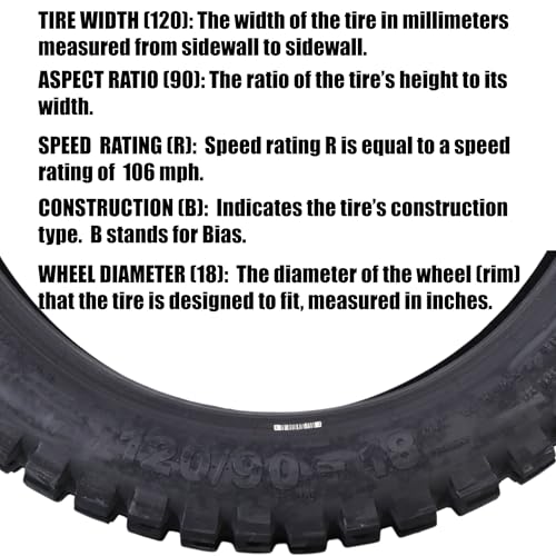 Continental TKC 80 Twinduro Rear Motorcycle Tire 120/90-18 Adventure - size: 120/90-18