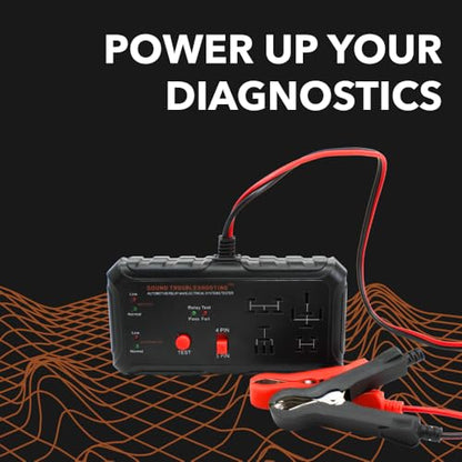 Automotive Relay Tester, Car Battery & Alternator Test Kit 12V