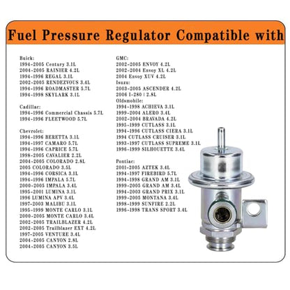 Fuel Pressure Regulator for GM Chevy Buick Cadillac GMC Isuzu