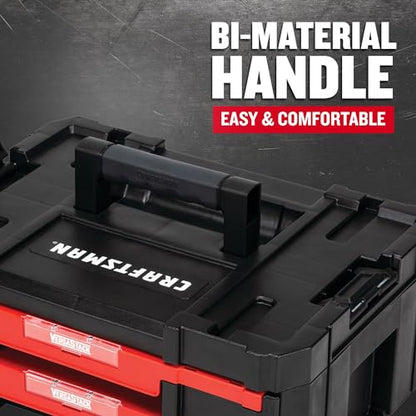 CRAFTSMAN Plastic Tool Box With Drawers, Organizer and Storage (CMST17804) - size: (Pack of 1)