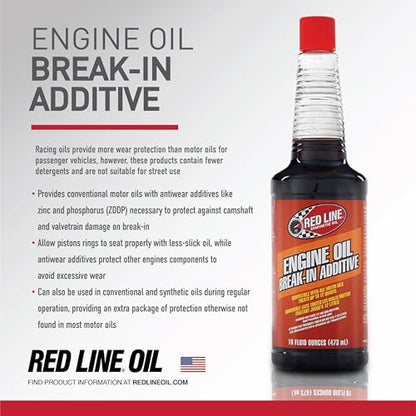 Red Line 81403 Engine Oil Break-In Additive - 16 Ounce - size: 16 Ounces