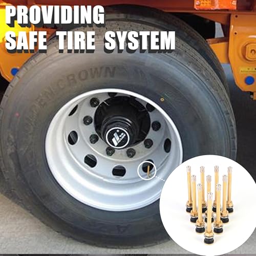 TR572 Valve Stem Clamp-in for Φ.625 Inch on Truck Bus Tires 10PCS - size: TR572