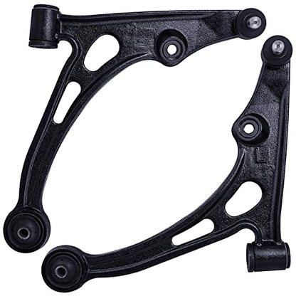 Detroit Axle - Pair Front Lower Control Arms for 2002-2003 Suzuki Aerio 2 - size: MS80132_MS80133/ PAIR
