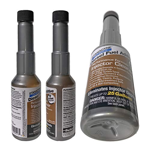 Stanadyne Performance Formula Bundle with Injector Cleaner Diesel Fuel Additive, 8 Ounce, 4 Pack