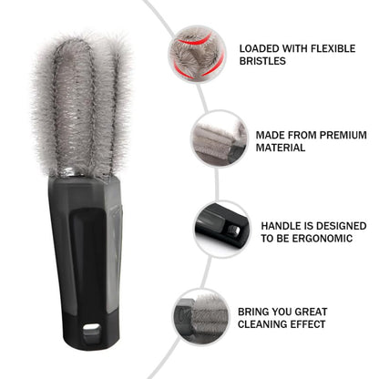 IMIKEYA Car Lug Nut Brush Auto Detail for Wheels and Tires Sturdy Sponge Brush for Lug Nut and Rim Detailing Essential Automotive Cleaning Accessory - size: Medium