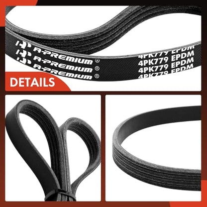 A-Premium Serpentine Belt 4-Rib 30.65 In