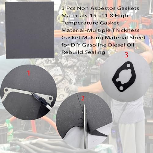 DVBB Gaskets Material Non Asbestos Materials-15 x11.8 in Gasket Material