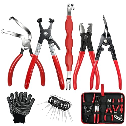 8 PCS Electrical Disconnect Pliers Set for Cars, Trucks & SUVs - size: 8 Pcs