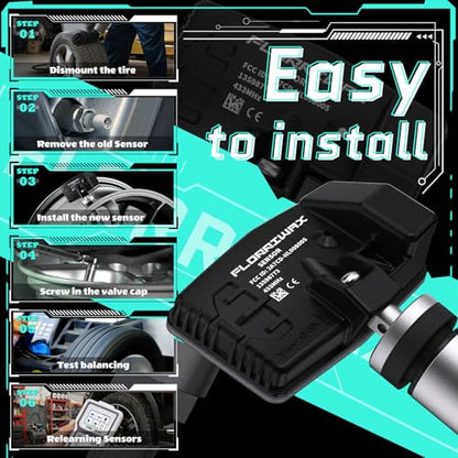 TPMS Sensor 433Mhz GM Tire Pressure Monitoring Sensor For CHEVROLET GMC - size: 13598773