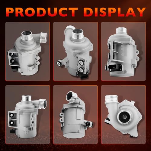 Water Pump Compatible with 2006-2012 BMW X1 X3 X5 328i 323i 128i 528i - size: Without Thermostat