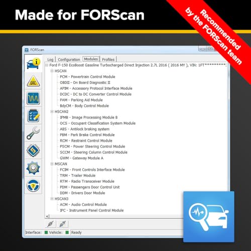 OBDLink EX FORScan OBD Adapter