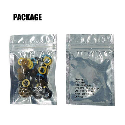 HiSport Fuel Injector Seal Kits Compatible with Ford Mercury Lincoln Jeep