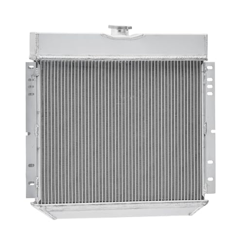 3 Row Aluminum Radiator For 1970-1973 Ford Maverick 1967-1970 Mustang 1971-1972 Mercury Comet
