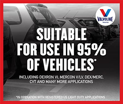 Valvoline ATF, Automatic Transmission Fluid, 1 QT Pack of 2 | MaxLife | Multi-Vehicle | Full Synthetic - size: 1 QT, Case of 2