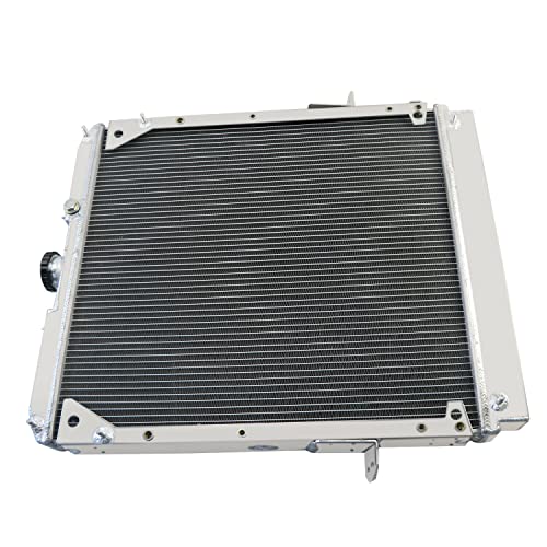 ALLOYWORKS 3 ROW Aluminum Radiator For 1994-2004 Isuzu NPR 3.9L 4.8L V8 5.7L 6.0L Downflow Radiators, MT