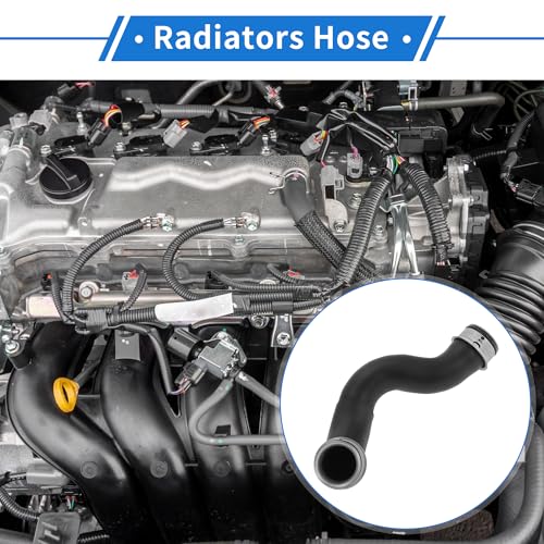 1 Pc Radiators Hose for Mercedes-Benz CL550 2009-2010 S550 2007-2010 Good Sealing Rubber Black Upper Coolant Water Tank Connection Pipe