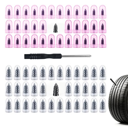 71PCS Tire Plug Kit, Screw Type Tire Repair Kit