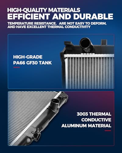 KAX Engine Radiator Replacement, Compatible with 2012-2016 2018 Sonic 1.8L - size: 2012-2016, 2018 Sonic 1.8L