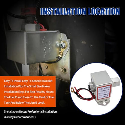 Solid State Fuel Pump Compatible with Case IH D72347 - style: D72347