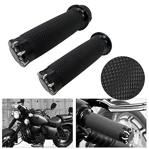 1 Pair 1" Motorcycle Hand Grips Fit for Yamaha V Star 650 XVS650A Classic 1998-2006