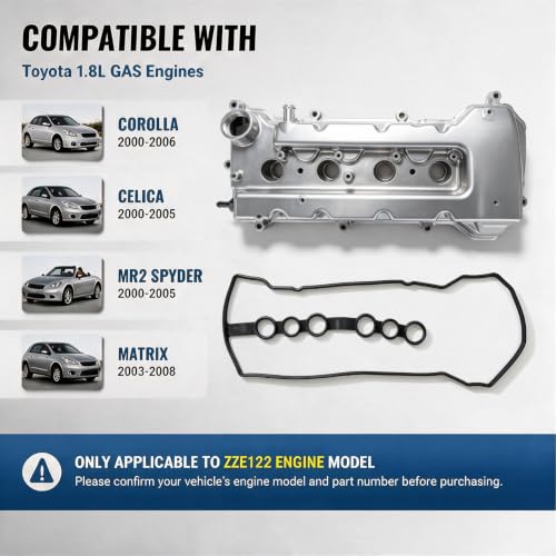 Valve Cover for Toyota 1.8L, 11201-22060