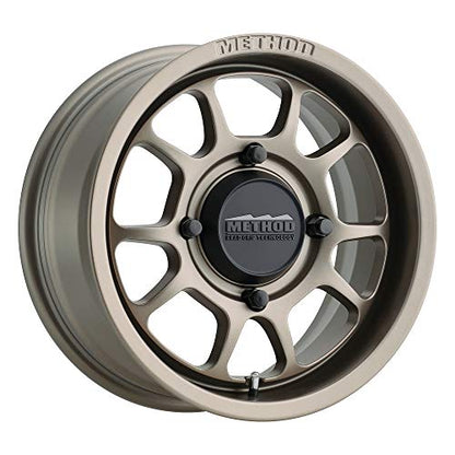 Method Race Wheels 409 Steel Grey 15x7" 4x156", 38mm offset 5.5" Backspace, MR40957046452 - color: Steel Grey, size: 15 inches