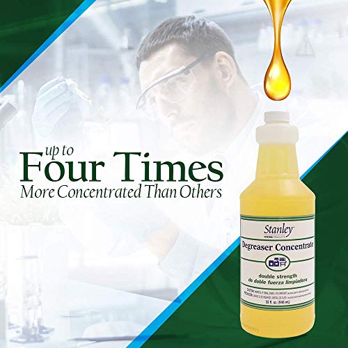 STANLEY HOME PRODUCTS Degreaser Concentrate – Makes Up to 64 Gallons – Industrial Strength Formula, Multi-Surface Cleaner for Kitchen, Cookware, Counters, Tools (Pack of 1) - size: 32 Fl Oz (Pack of 1)