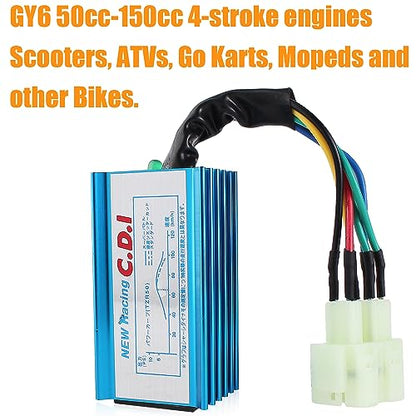 6 Pins AC CDI Replacement for XR50 XR70 XR80 XR100 CRF50 CRF70 CRF80 CRF100 Racing Pit Dirt Bike