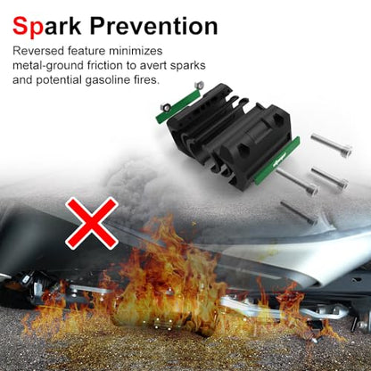 Xitomer Nylon Crash Bar Frame Sliders Protector for 22/25/28mm Crash Bars - color: Green