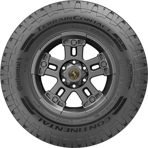Continental TerrainContact A/T All-Terrain Radial Tire - 255/65R17 110S - size: 255/65R17