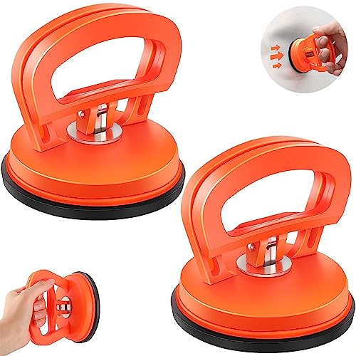Dent Puller, 2 Pack Car Dent Puller, Suction Cup Dent Puller Handle Lifter, Powerful Car Dent Remover, Dent Removal Kit and Dent Repair Puller for Car Dent Repair,Glass,Screen,Tiles and Objects Moving
