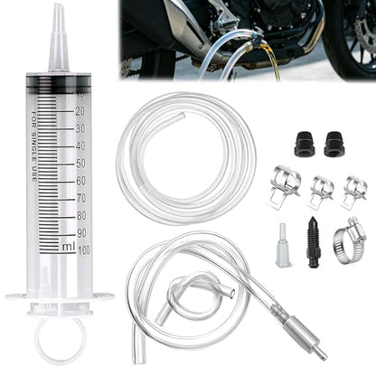 Motorcycle Brake Bleed Kit, Hydraulic Disc Brake Bleeding Kit - size: 3 Pieces