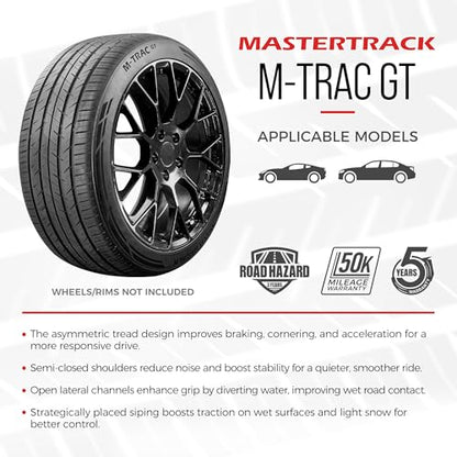 Mastertrack M-TRAC GT UHP All-Season Tires (Set of 2) 285/40ZR22 110W XL - size: 285/40ZR22