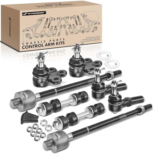 A-Premium 8Pcs Front Suspension Kit, Sway Bar Link, Lower Ball Joint