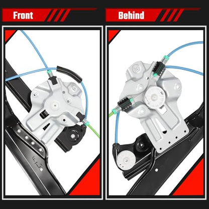 Front Left Driver Side Window Regulator Without Motor for Chevy Volt 11-15 - size: Front Left, style: 751-575