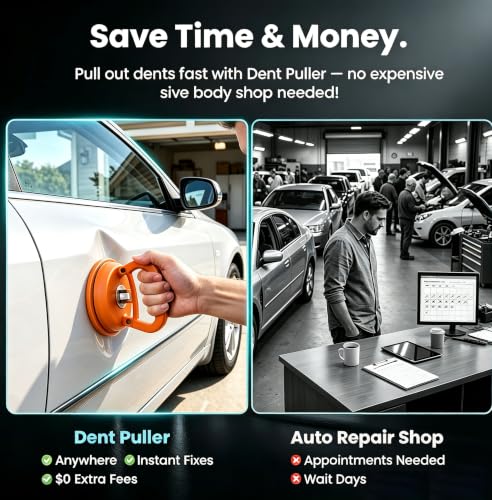 3 Pack Car Dent Puller Kit - 2026 Upgrade Dent Remover Tool for Car