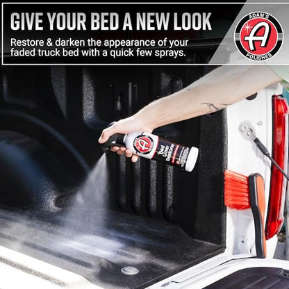 Adam's Polishes Bed Liner Restorer 16oz Truck Bed Cleaner with UV Protection | Safely Works On Automotive Exterior Plastics