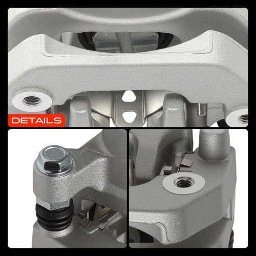A-Premium Rear Left and Right Side Disc Brake Caliper with Bracket