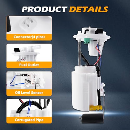 SP3303M Fuel Pump Module Assembly Suitable for Soul 2014-2015 L4 1.6L/2.0L Replacement 31110B2500, FG1898 - size: SP3303M-size: 43cm