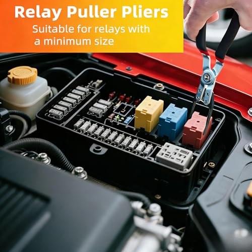 7PCS Automotive Electrical Disconnect Pliers Set with Leather Storage Case