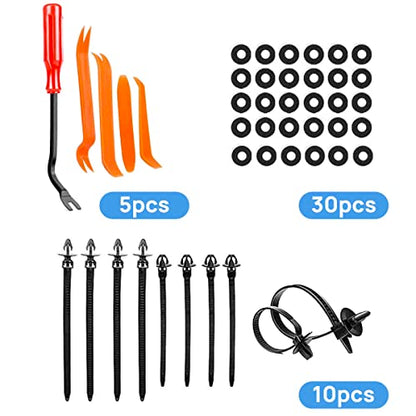725Pcs Car Push Retainer Clips Auto Fasteners Assortment