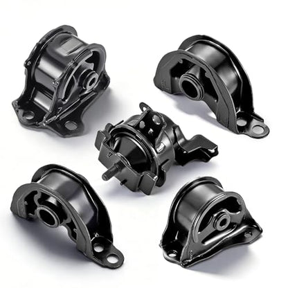 ENA Engine Motor Transmission Mount Set of 5 Compatible with Honda 1996 1997 1998 1999 2000 Civic 1.6L Front Rear Replacement for A6520 A6502 A6556 A6506 A6526