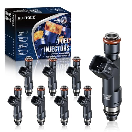 8Pcs Fuel Injectors Compatible with Ford F150 F250 F350 Super Duty - size: FJ1166
