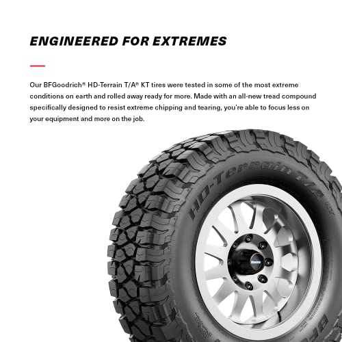BFGoodrich HD-Terrain T/A KT Heavy Duty Truck Tire - LT275/70R17/E 124/121Q - size: LT275/70R17/E 124/121Q