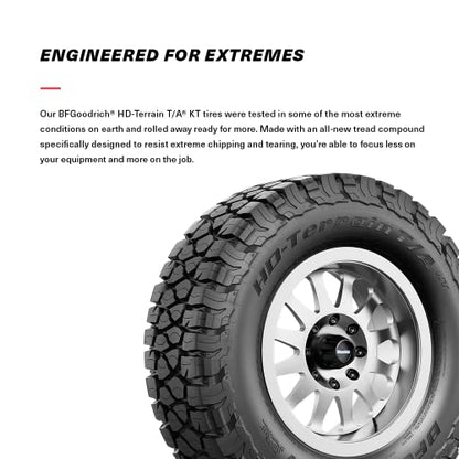 BFGoodrich HD-Terrain T/A KT Heavy Duty Truck Tire for Light Trucks, SUVs and Crossovers, LT285/75R17/E 128/125Q - size: LT285/75R17/E 128/125Q