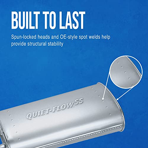 Walker Quiet-Flow SS 55748 Direct Fit Exhaust Muffler Assembly