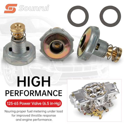 37-485 Carburetor Rebuild Kit Compatible with Holley 4150 4150C, 600-850 CFM Double Pumper 4 Barrel – Includes Gaskets, O-Rings, Diaphragms, Needle & Seats, Power Valve