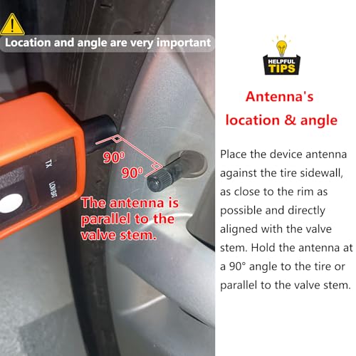 EL-50448 TPMS Reset Tool GM TPMS Relearn Tool Chevy Tire Sensor Reset Tool - size: No Battery