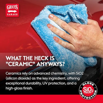 Griot's Garage Ceramic Speed Shine Detail Spray for Car Detailing, Provides a High-Gloss Finish and Extends Life of Coatings, 10945, 22 Fl Oz (Pack of 6)