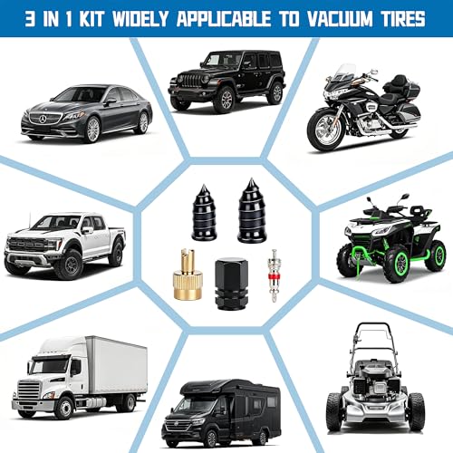 GTILL Tell 57 PCS 3 in 1 Tire Screw Plug Repair Kit - size: 57 PCS
